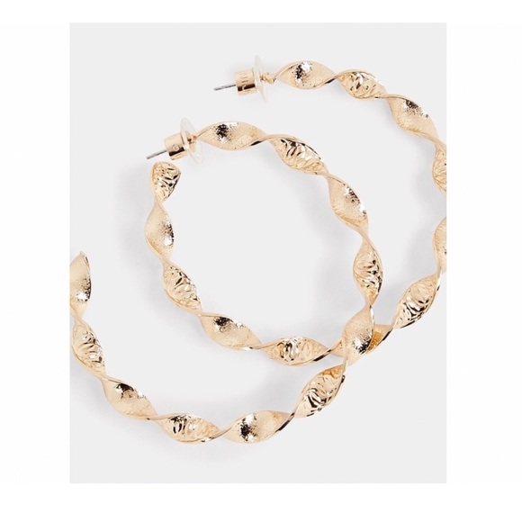 Dannijo Lewis Hoop Earrings. - Picture 1 of 5